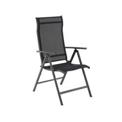 4 Chaises pliantes alu noir-SONGMICS HOME Best