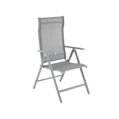 4 Chaises pliantes alu noir-SONGMICS HOME Best