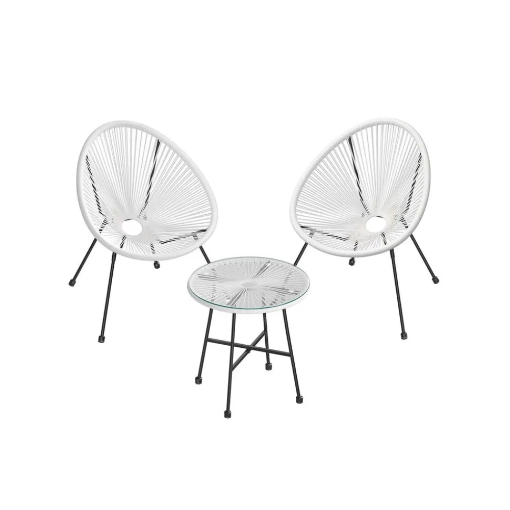 3 Meubles terrasse noir-SONGMICS HOME Hot