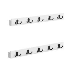 2 Porte-manteaux muraux 10 crochets-SONGMICS HOME Sale