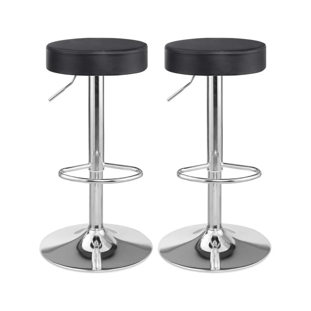 2 Tabourets de bar rond-SONGMICS HOME Best