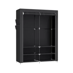 Armoire de rangement avec housse 45 x 127 x 176 cm gris-SONGMICS HOME Online