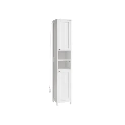 Armoire de salle de bain haute avec éclairage blanc nuage-SONGMICS HOME Best