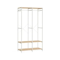 Armoire vêtements portable marron rustique-SONGMICS HOME Discount