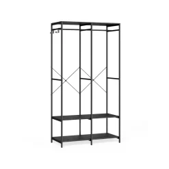 Armoire vêtements portable marron rustique-SONGMICS HOME Discount