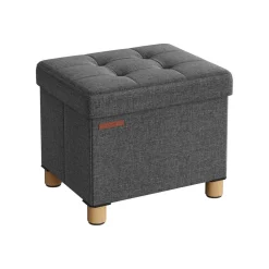 Banc avec angement pliable gris foncé-SONGMICS HOME Hot
