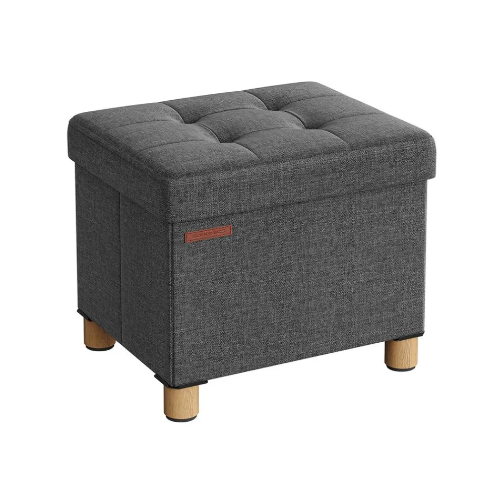 Banc avec angement pliable gris foncé-SONGMICS HOME Hot