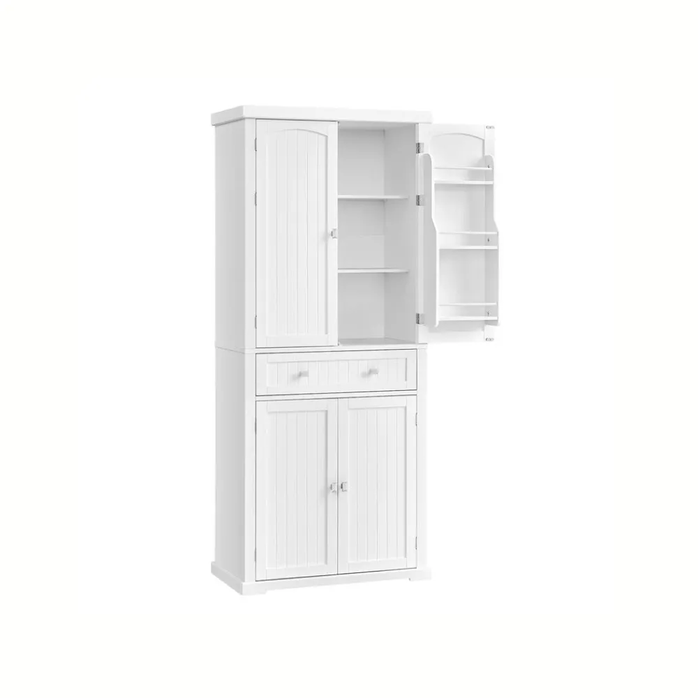 Buffet haut de cuisine avec tiroir placards et étagères réglables-SONGMICS HOME