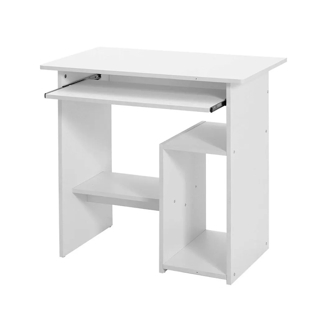 Bureau 80 cm blanc-SONGMICS HOME Online