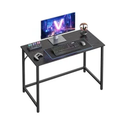 Bureau 100 cm grège-SONGMICS HOME Online