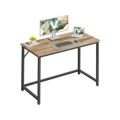 Bureau 100 cm grège-SONGMICS HOME Online