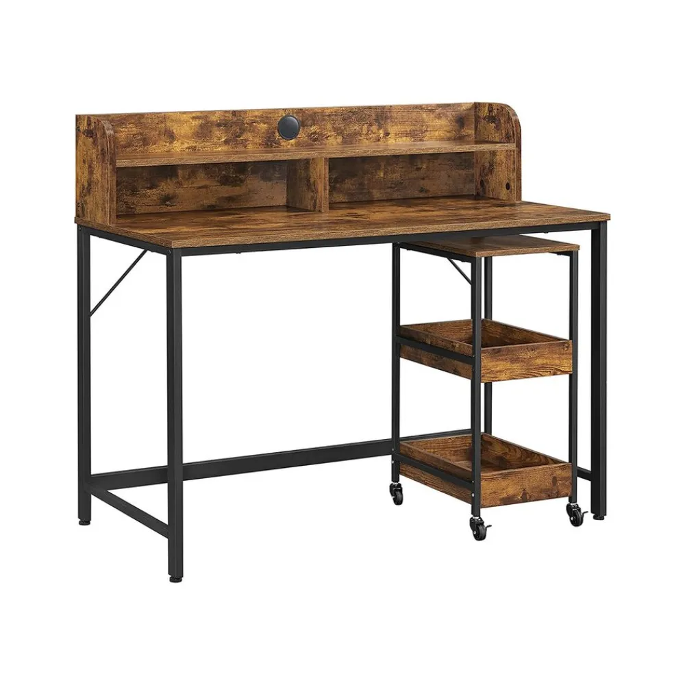 Bureau 118 cm industriel-SONGMICS HOME Online