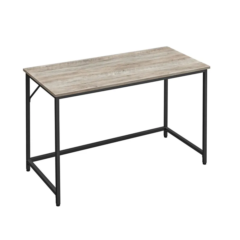 Bureau 50 x 80 cm cadre en métal noir-SONGMICS HOME Clearance