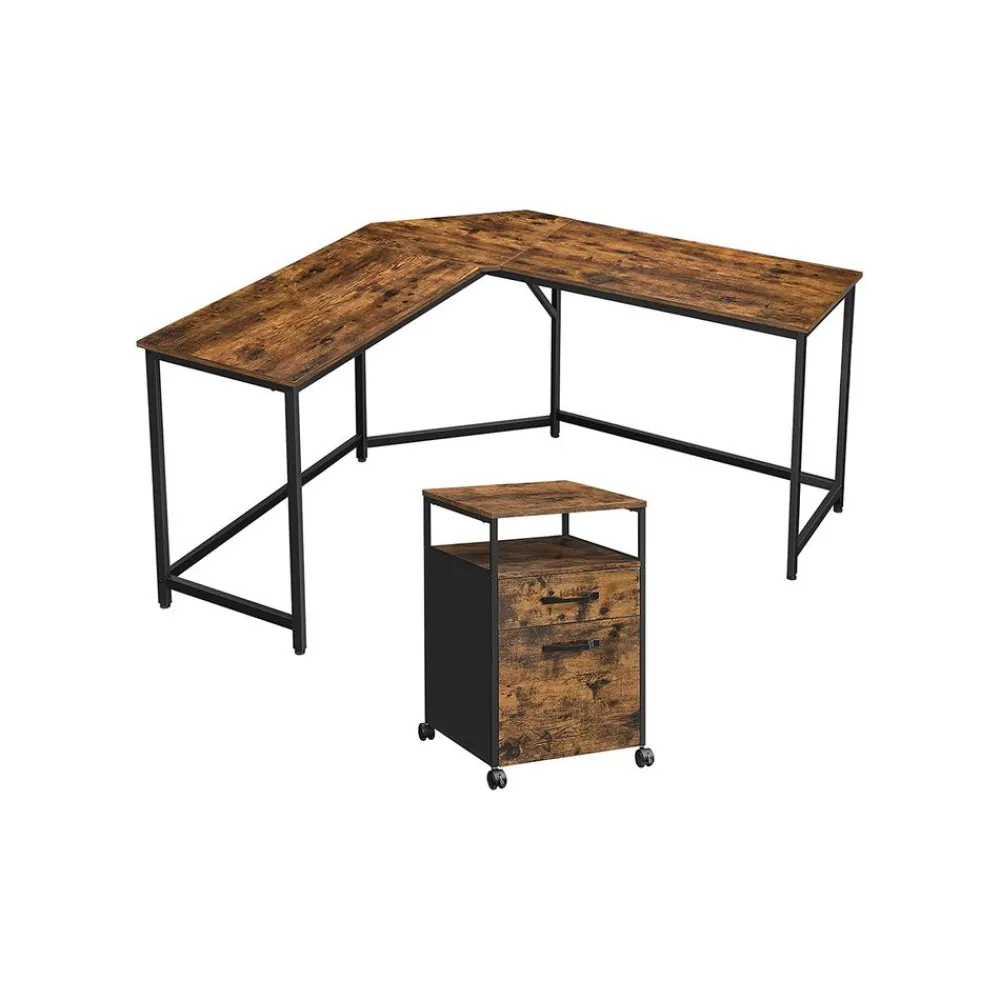 Bureau d'angle et caisson-SONGMICS HOME Online