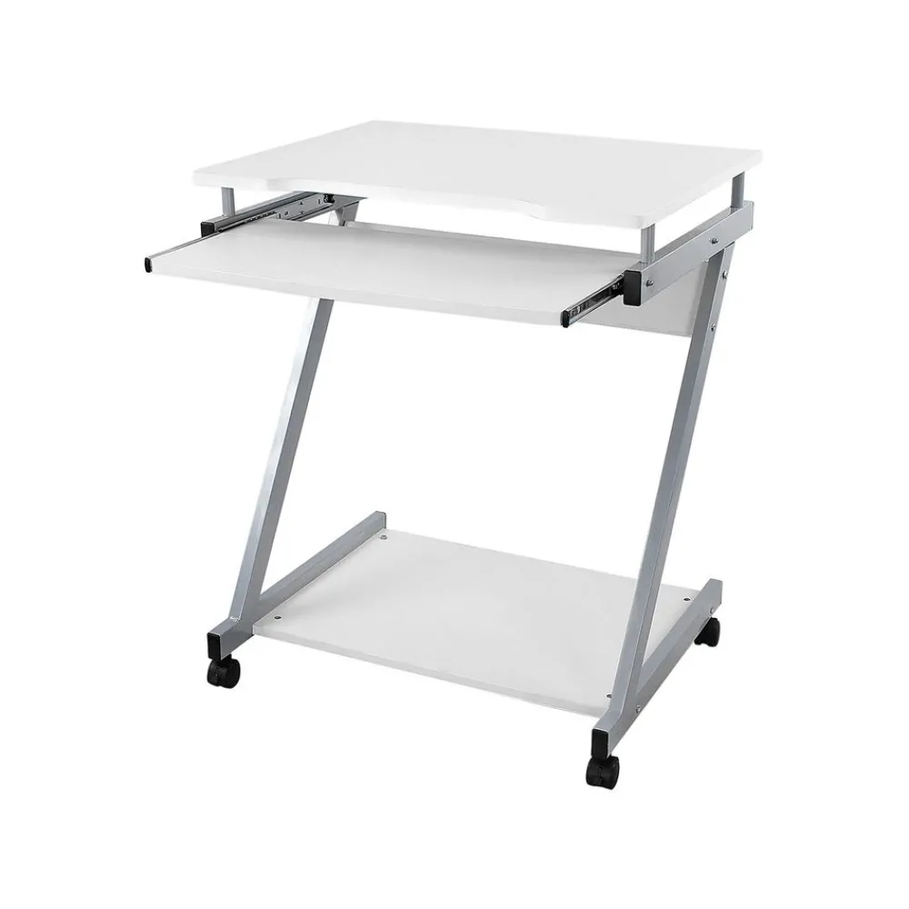 Bureau informatique en Z couleur hêtre-SONGMICS HOME Sale