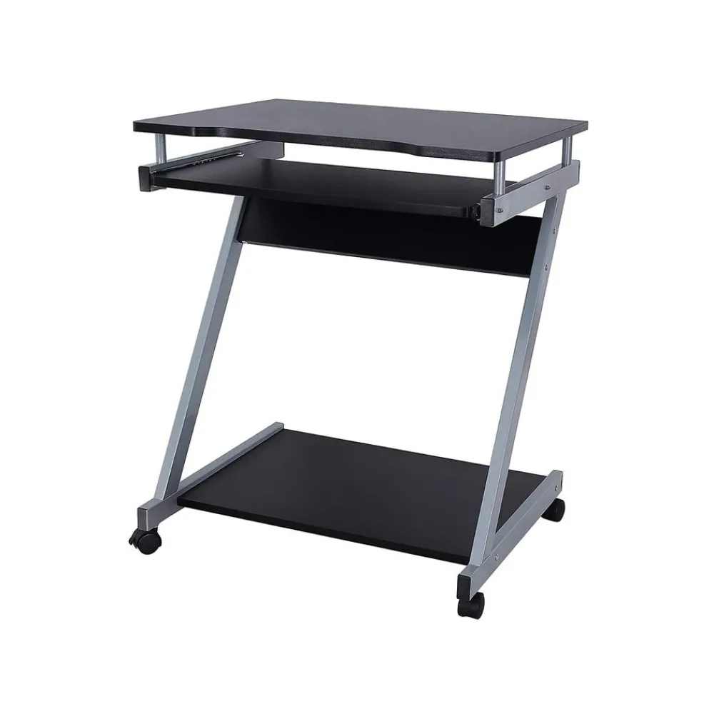 Bureau informatique en Z couleur hêtre-SONGMICS HOME Sale