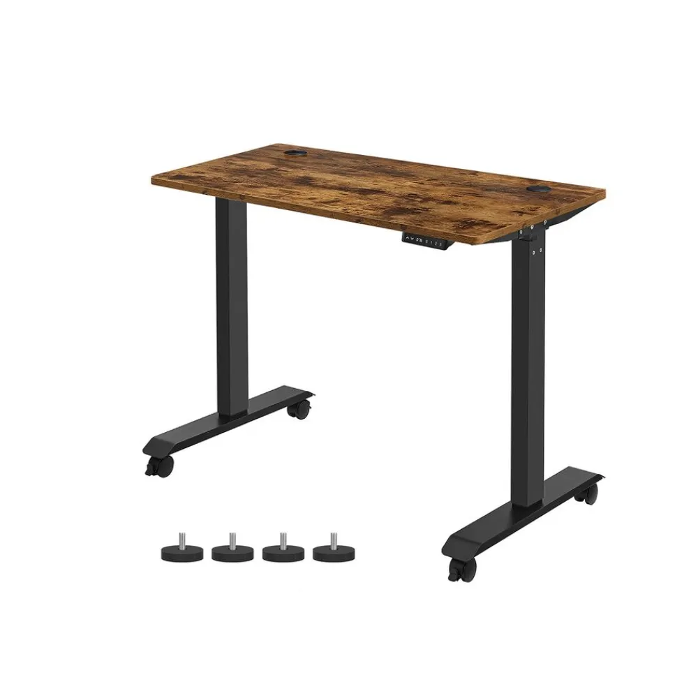 Bureau électrique 120 cm industriel-SONGMICS HOME Online