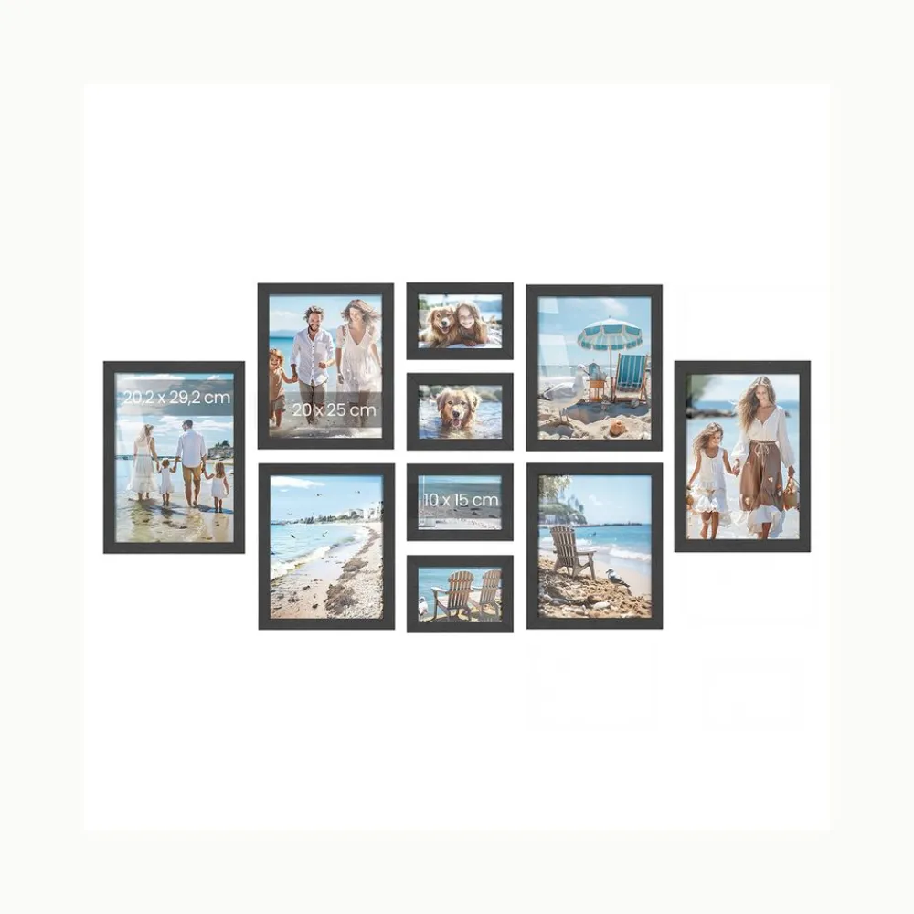 Cadres Photo Lot de 10-SONGMICS HOME Outlet