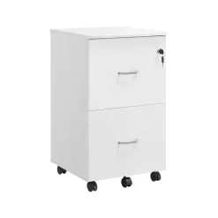 Caisson 2 tiroirs blanc-SONGMICS HOME Sale