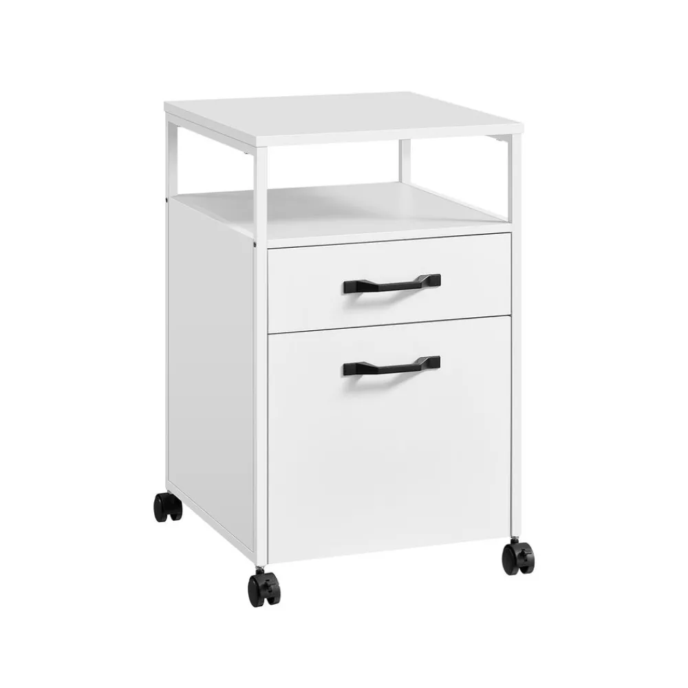 Caisson 2 tiroirs grège-SONGMICS HOME Clearance