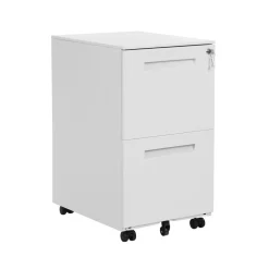 Caisson 2 tiroirs noir mat-SONGMICS HOME Sale