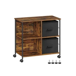 Caisson bureau marron rustique-SONGMICS HOME Online