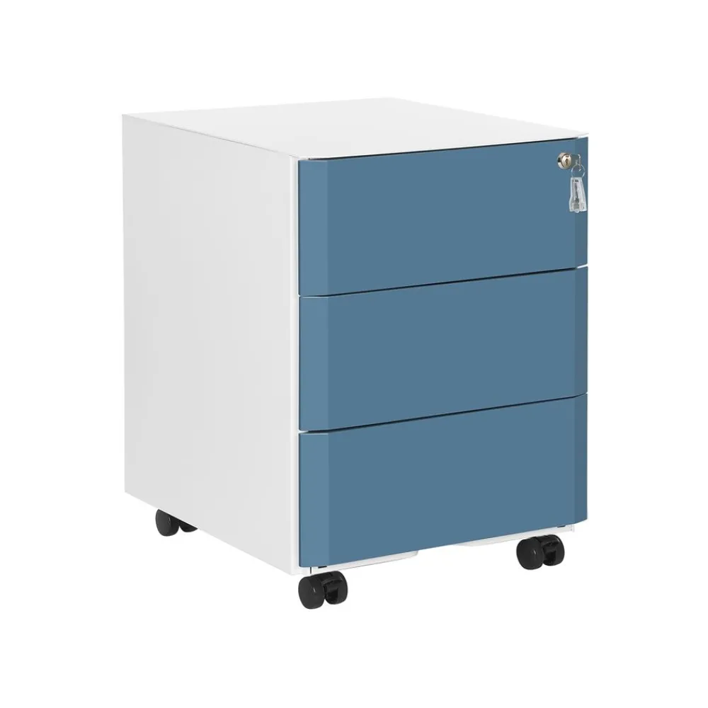 Caisson relief bleu canard-SONGMICS HOME New