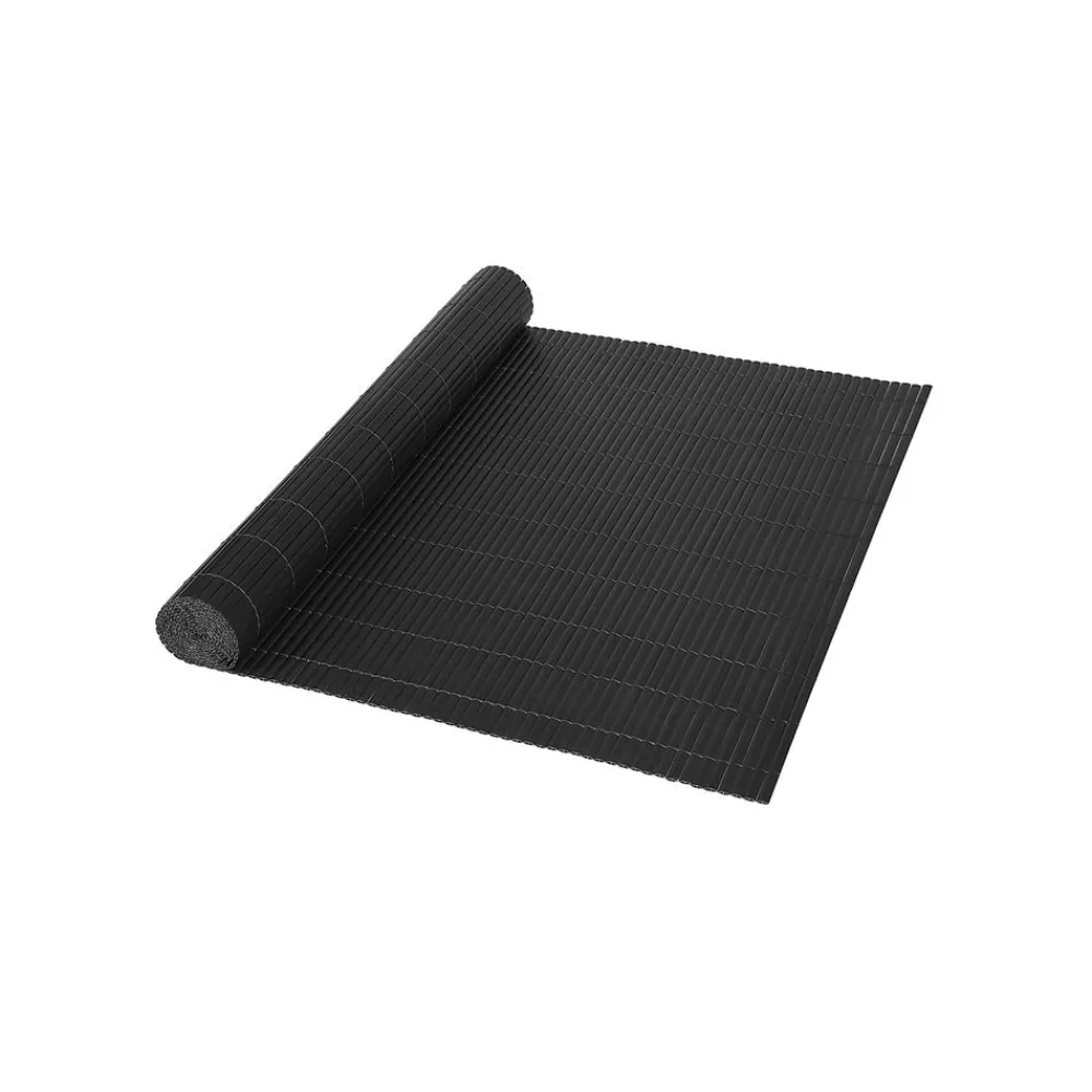 Canisse 0,9 x 5 m gris foncé-SONGMICS HOME