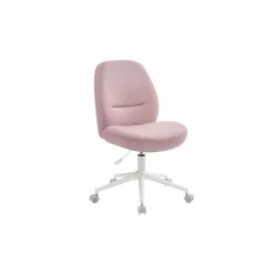 Chaise de bureau tissu coton-lin gris tourterelle-SONGMICS HOME Discount
