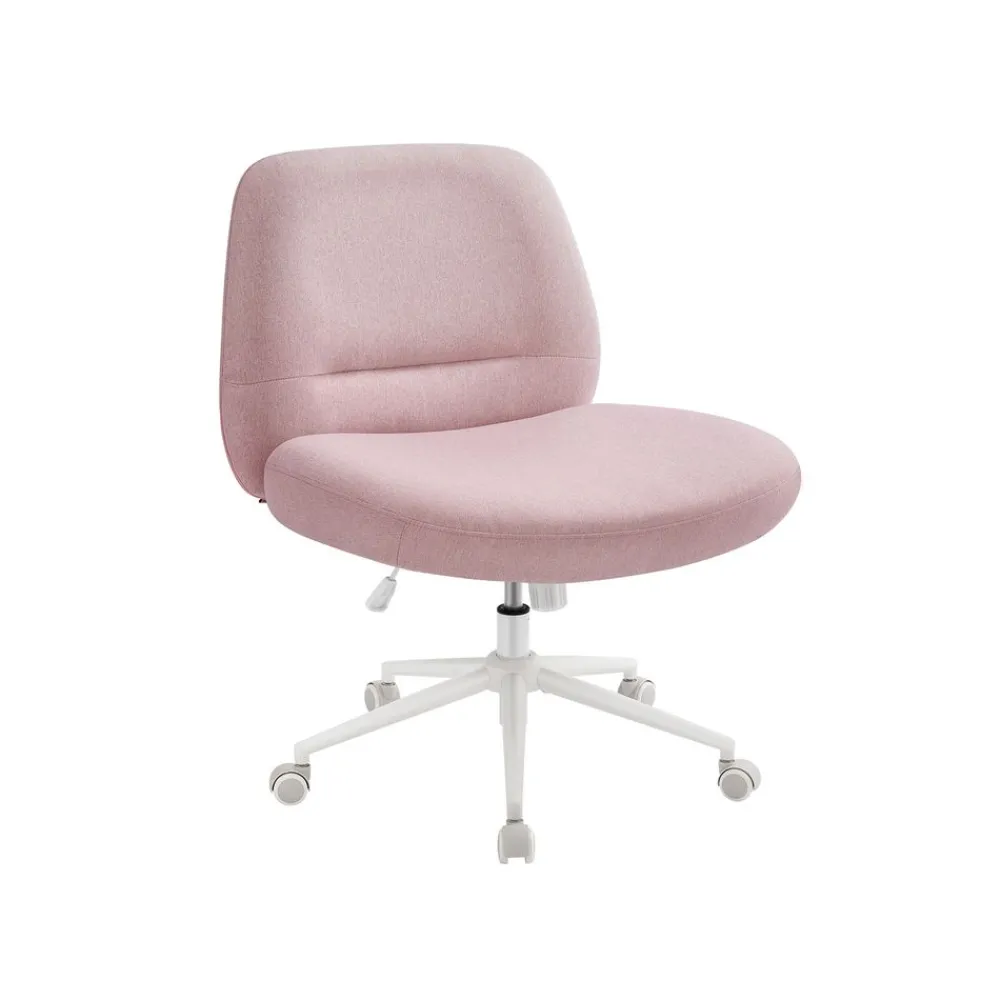 Chaise de bureau tissu coton-lin gris tourterelle-SONGMICS HOME Sale