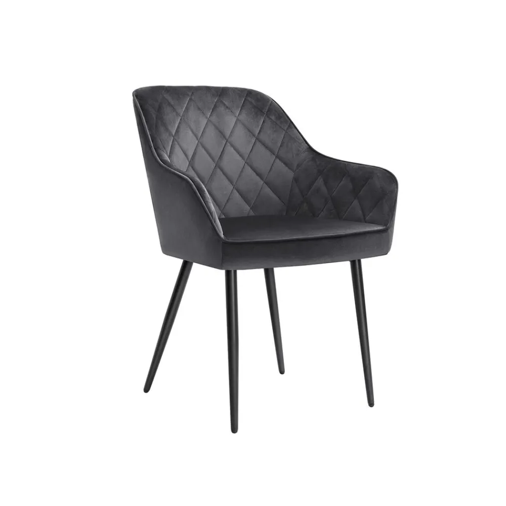 Chaise de salle à manger gris-SONGMICS HOME Outlet