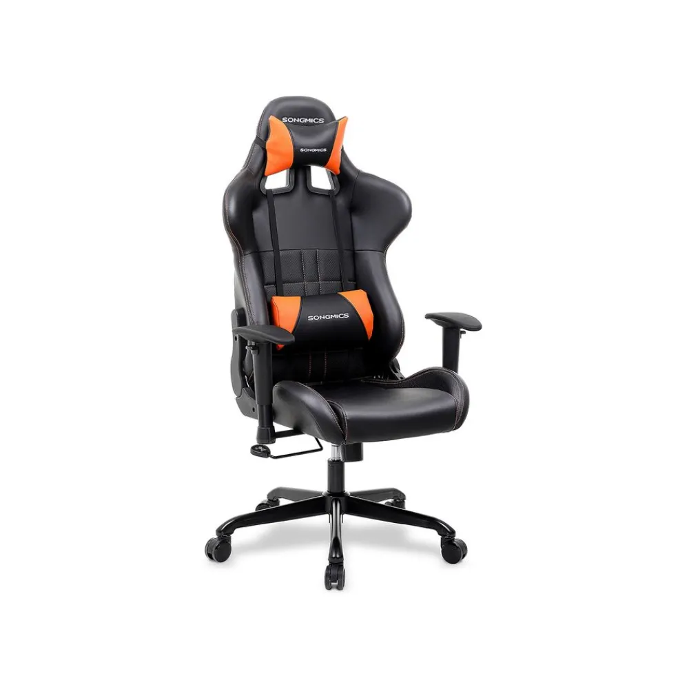 Chaise gaming orange-SONGMICS HOME