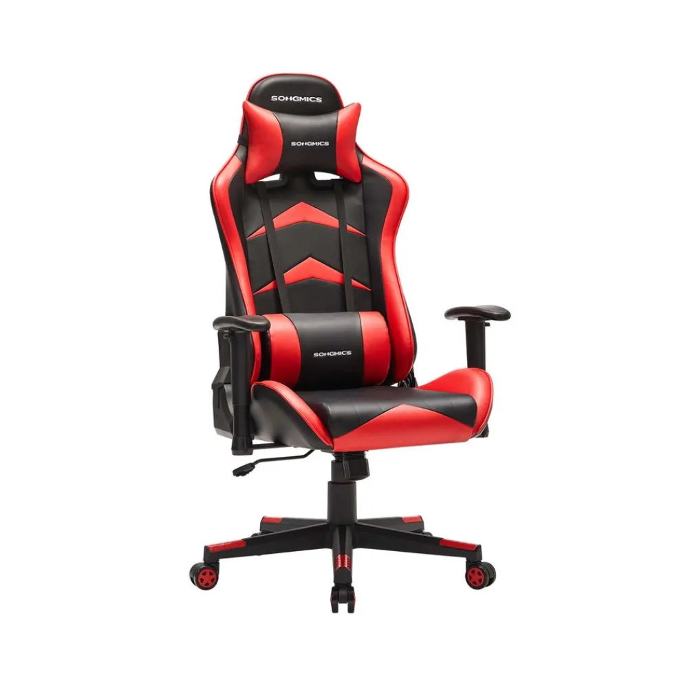 Chaise gaming sport rouge-SONGMICS HOME Outlet