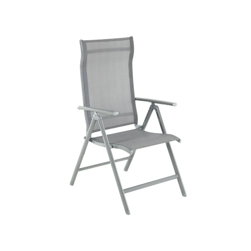 Chaise pliante gris-SONGMICS HOME Outlet