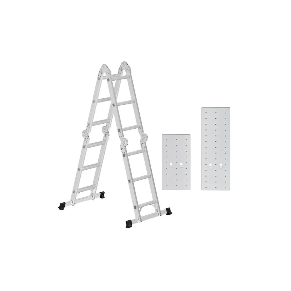 Échelle alu multifonctionnelle-SONGMICS HOME Outlet