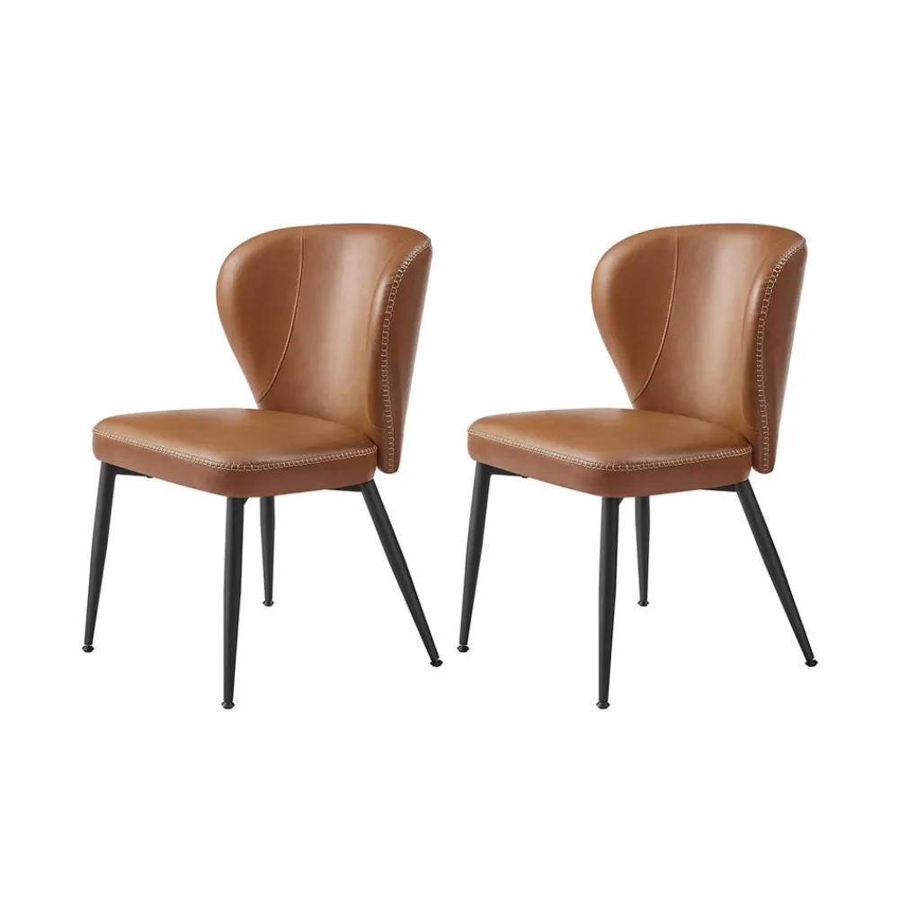 Collection EKHO - 2 Chaises de salle à manger noir d'encre-SONGMICS HOME Online