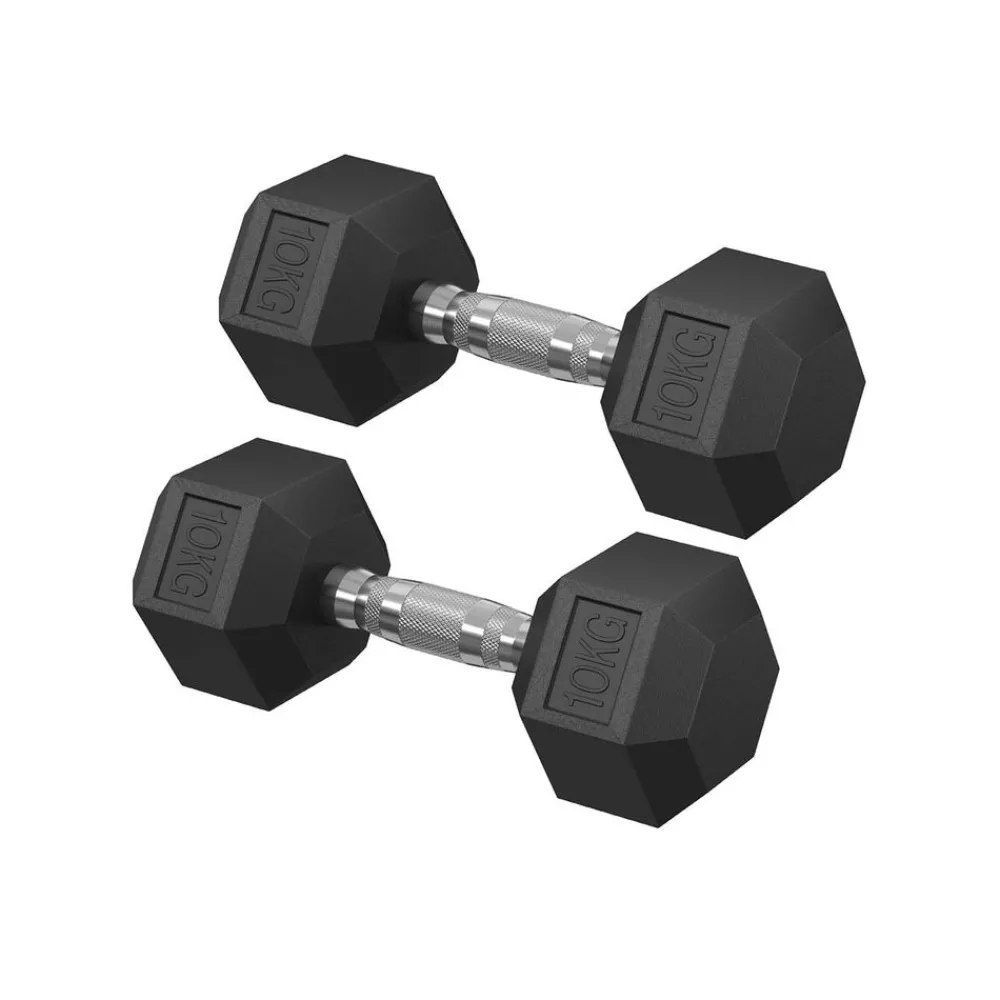 Ensemble d'haltères hexagonaux 20 kg dapté à l'entraînement-SONGMICS HOME Sale