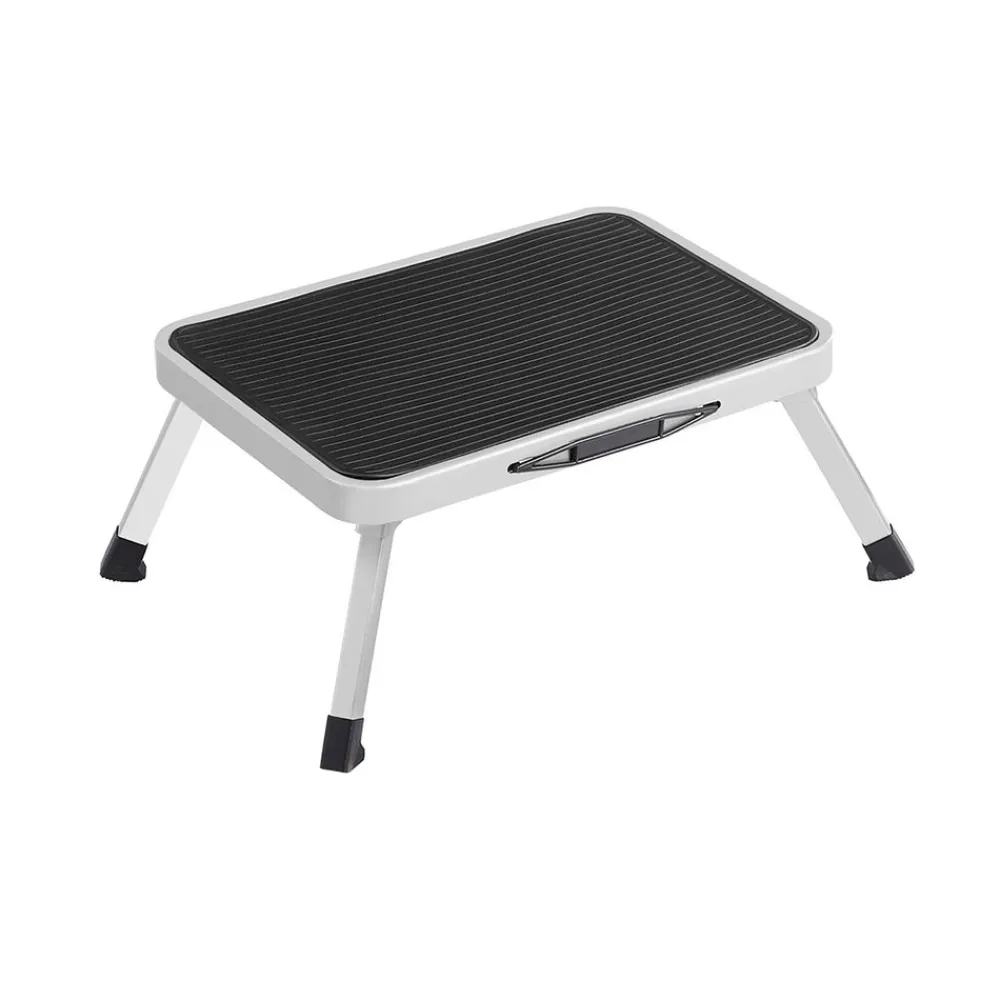 Escabeau 1 marche pliable gris-SONGMICS HOME Hot