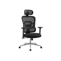 Fauteuil de bureau ergonomique noir d'encre-SONGMICS HOME Discount