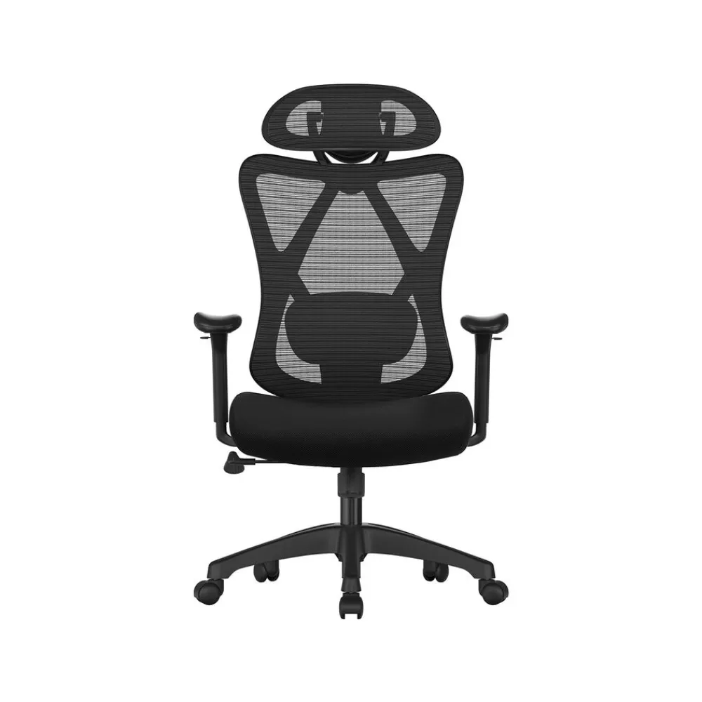 Fauteuil d'ordinateur ergonomique réglable-SONGMICS HOME Outlet