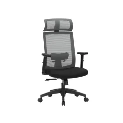 Fauteuil respirant gris-SONGMICS HOME Clearance