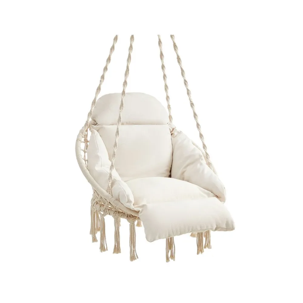 Fauteuil suspendu avec coussins-SONGMICS HOME Hot