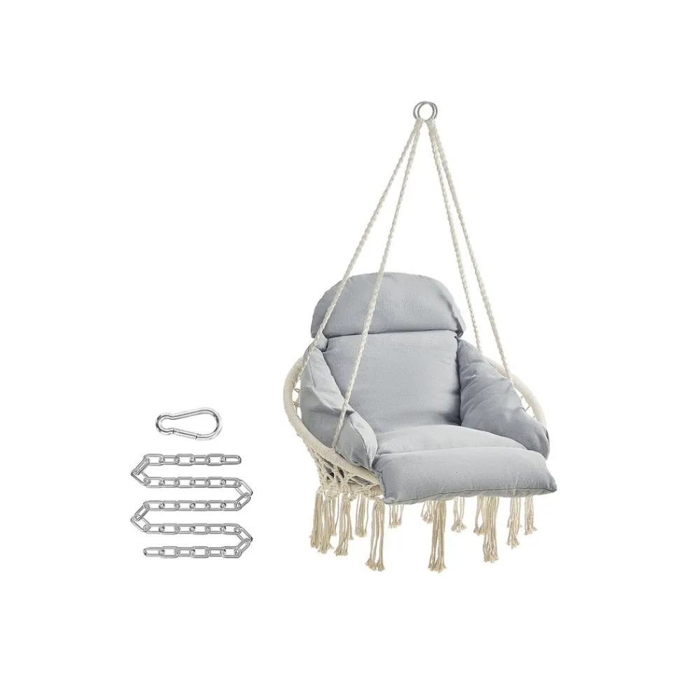 Fauteuil suspendu avec coussins-SONGMICS HOME Hot