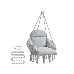 Fauteuil suspendu avec coussins-SONGMICS HOME Hot