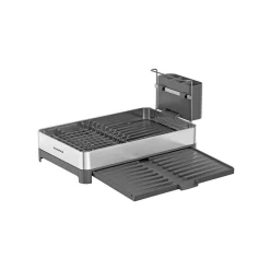 Égouttoir à vaisselle en acier inoxydable argenté et noir-SONGMICS HOME Online