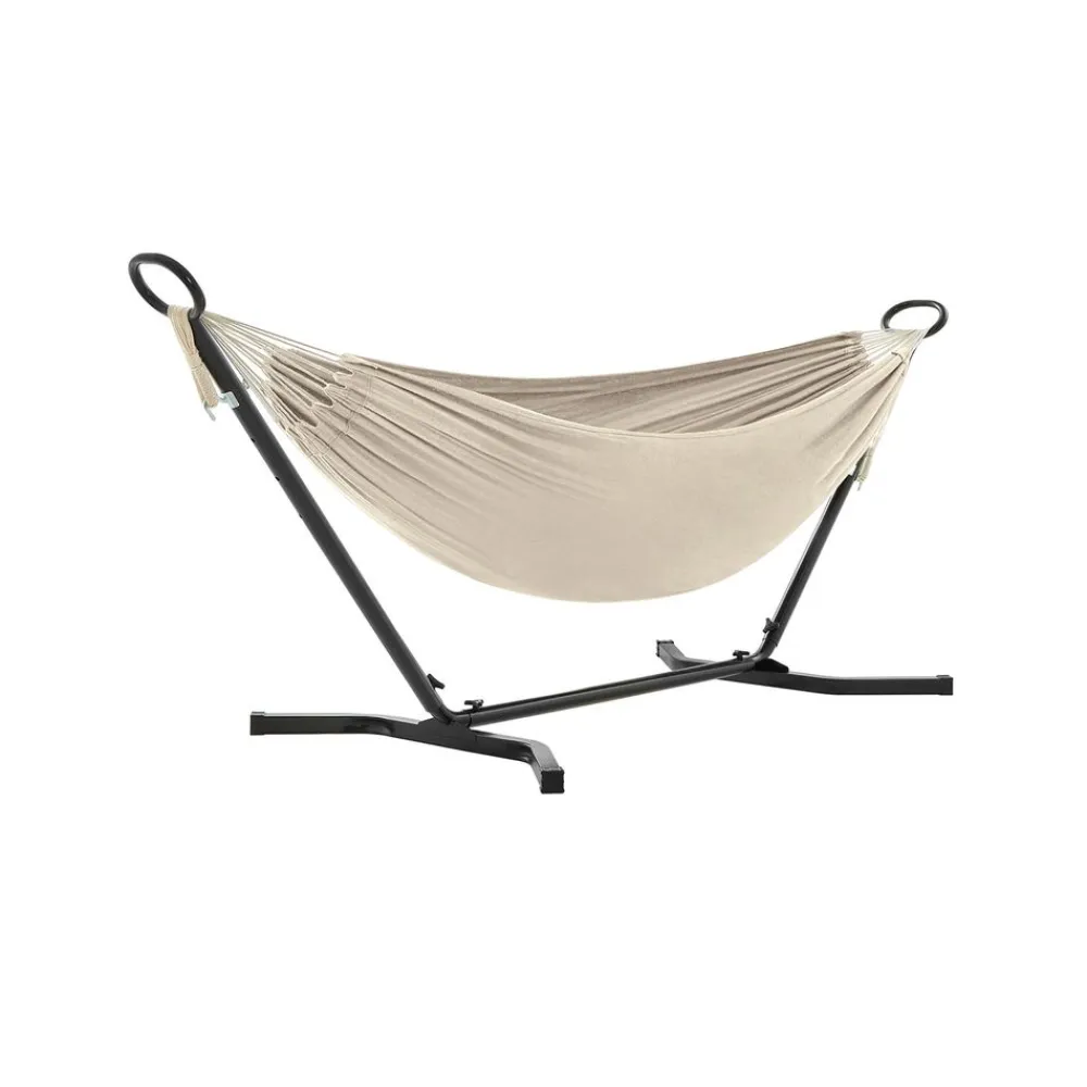 Hamac avec support beige-SONGMICS HOME Hot