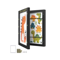 Lot de 2 cadres photo 34,5 x 25,5 cm blanc mat-SONGMICS HOME Discount