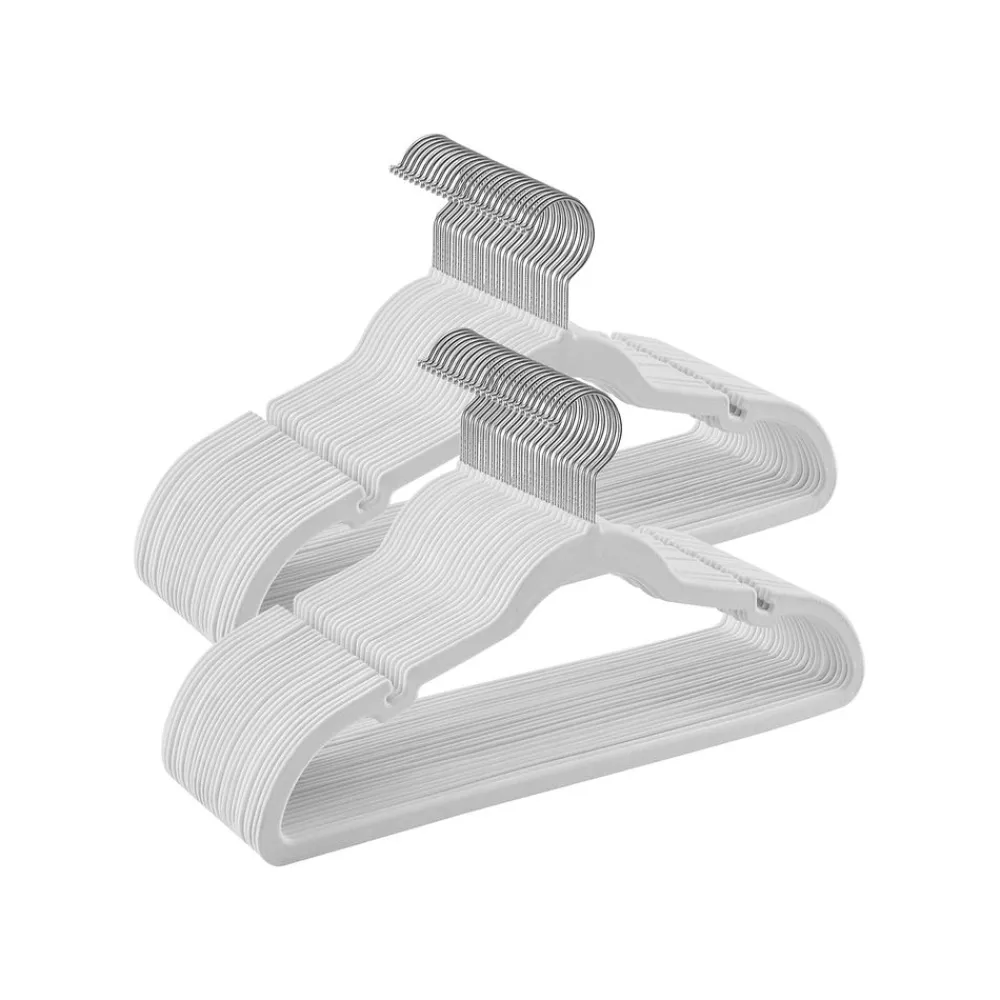 Lot de 50 Cintres en Velours avec Encoches-SONGMICS HOME Outlet