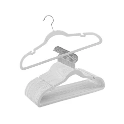 Lot de 50 Cintres en Velours avec Encoches-SONGMICS HOME Outlet