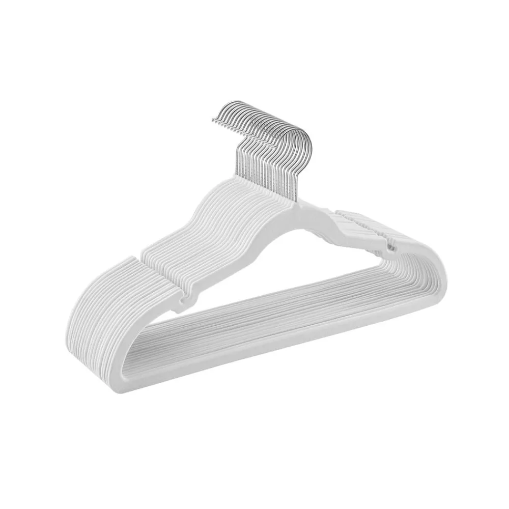 Lot de 50 Cintres en Velours avec Encoches-SONGMICS HOME Outlet